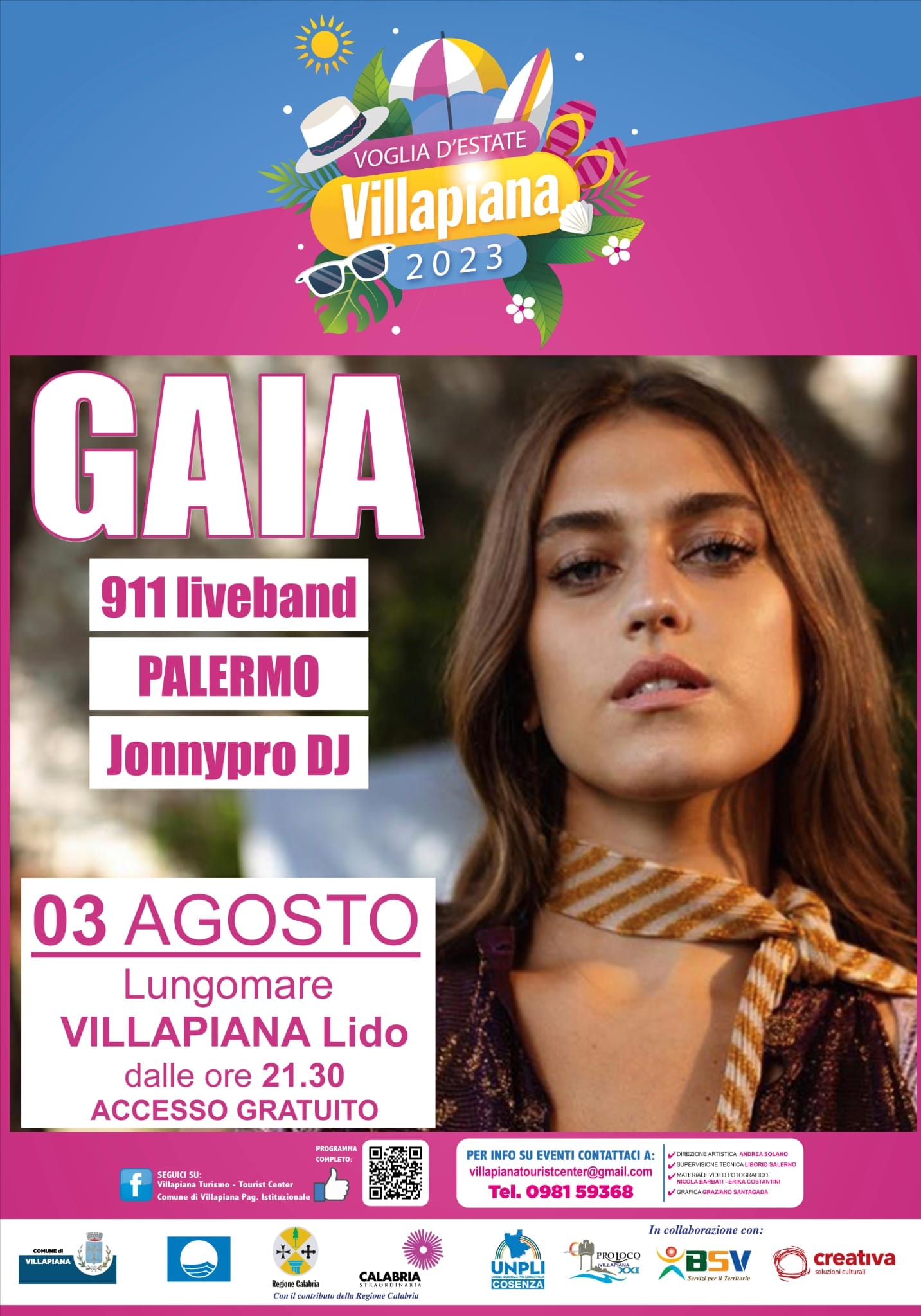locandina concerto gaia villapiana