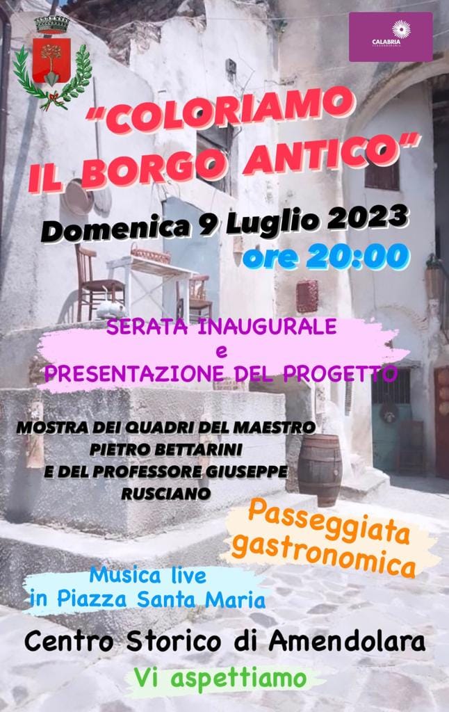 locandina evento amendolara paese
