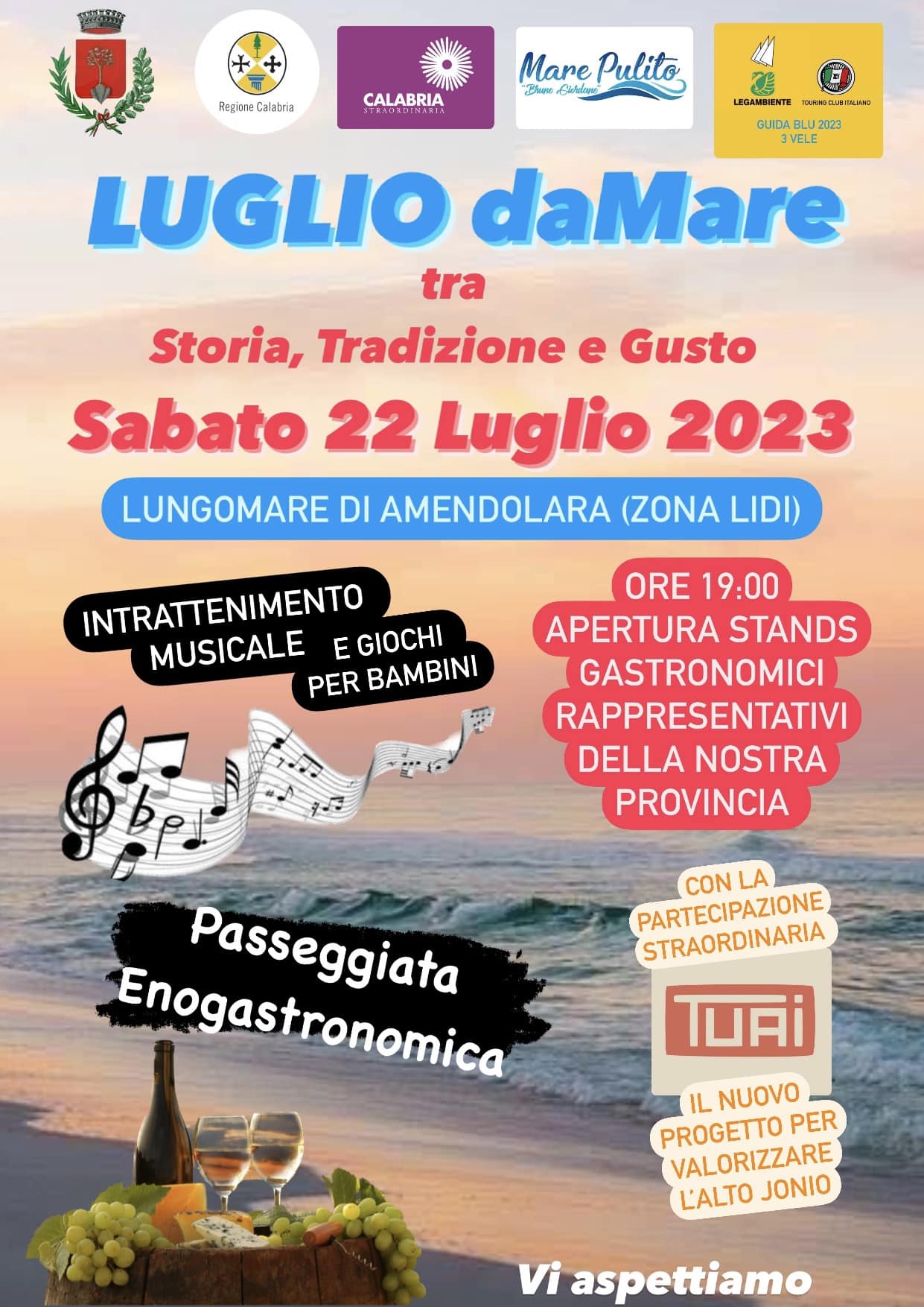 locandina luglio damare 2023 amendolara