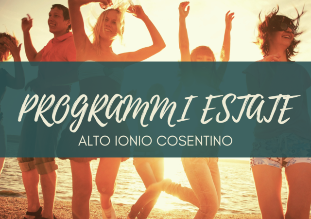 programma estate alto ionio