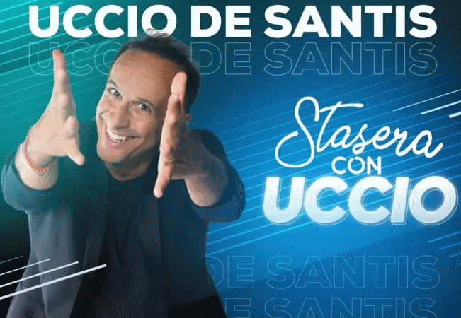 locandina uccio de santis stasera con uccio