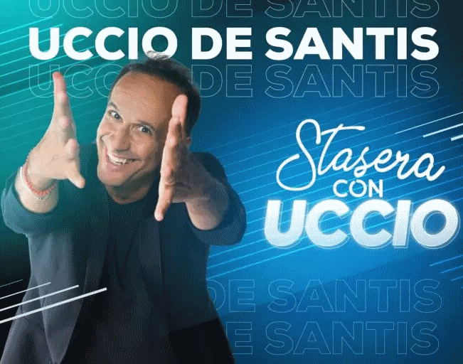 locandina uccio de santis stasera con uccio