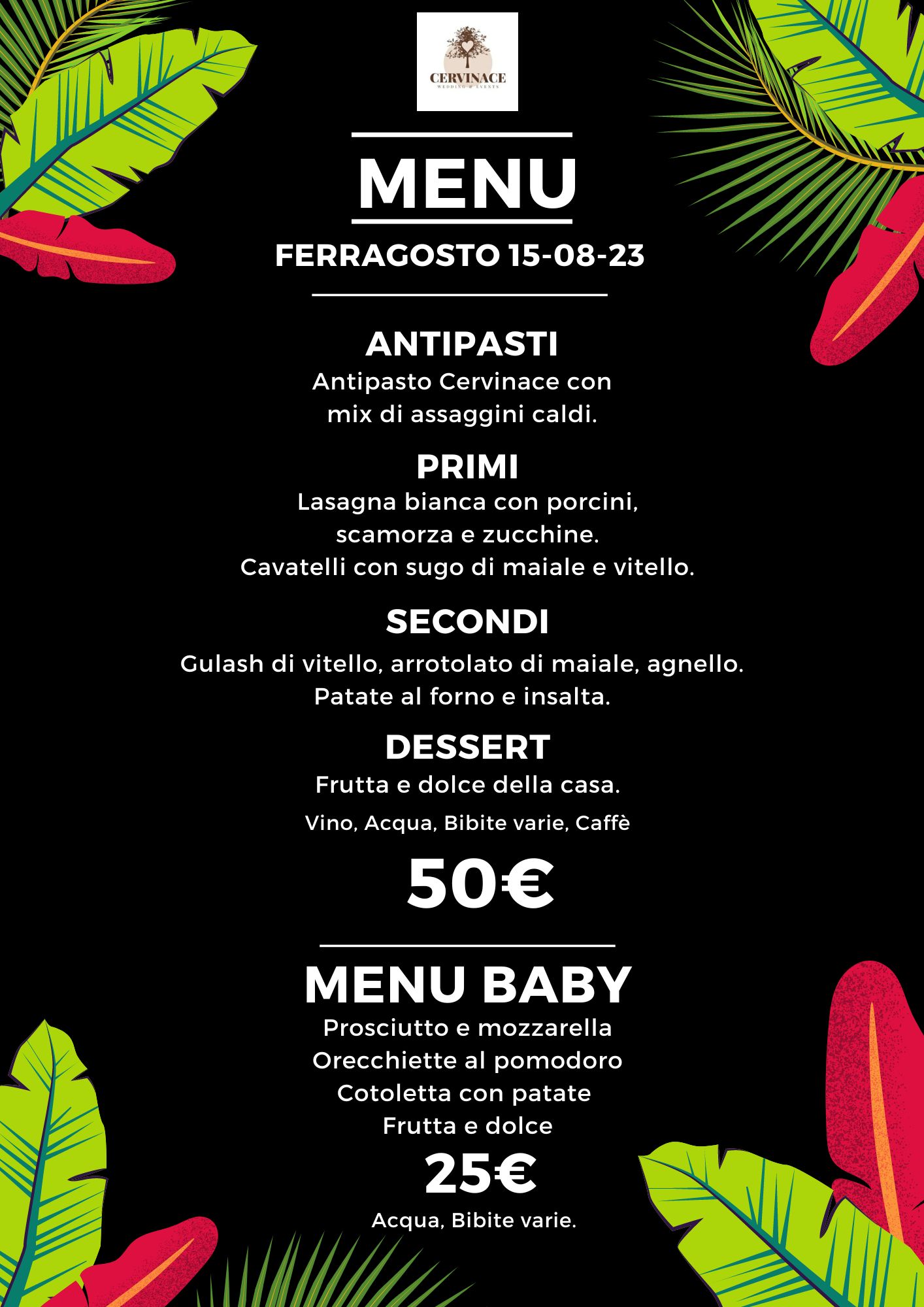 locandina ferragosto cervinace oriolo calabro