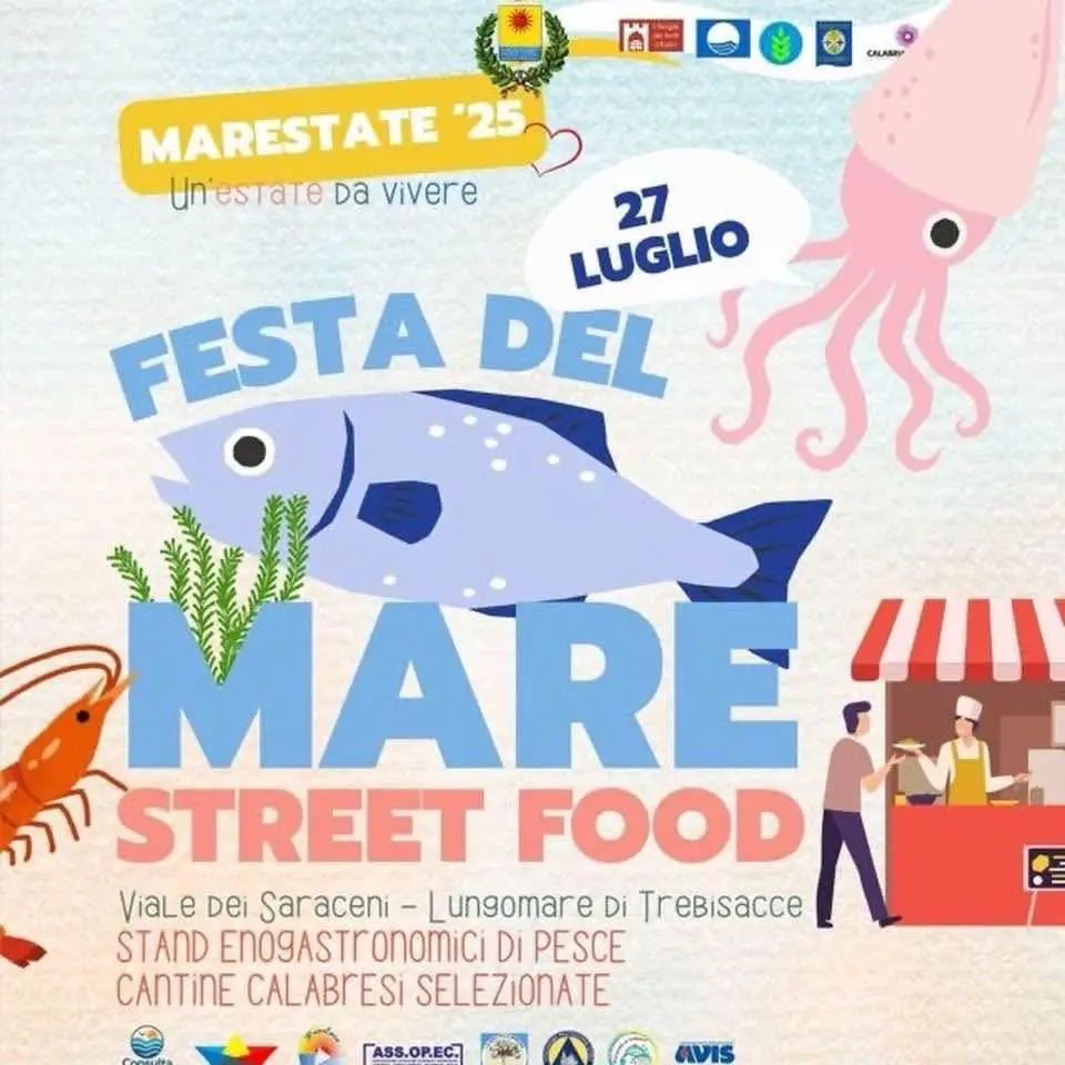 locandina Festa del Mare e Street Food a Trebisacce