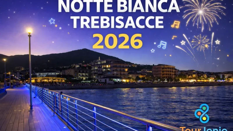 Notte Bianca Trebisacce 2026 sul lungomare della Costa degli Achei