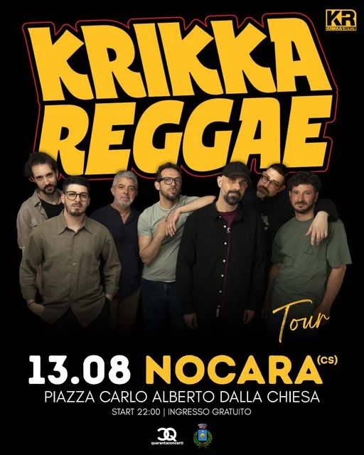 locandina krikka reggae a nocara
