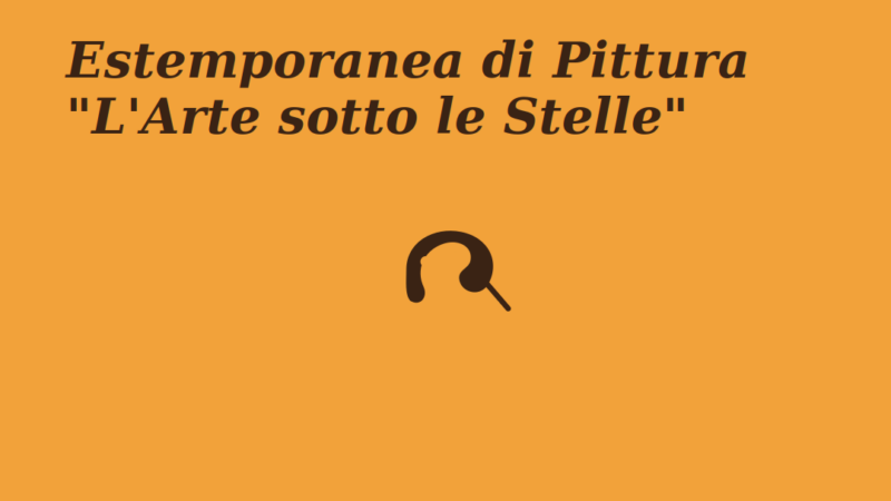 L'Arte tra le Stelle Estemporanea di Pittura a Trebisacce
