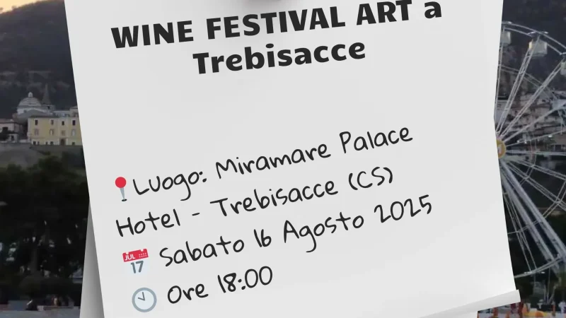 postit Wine Festival Art a Trebisacce 2025