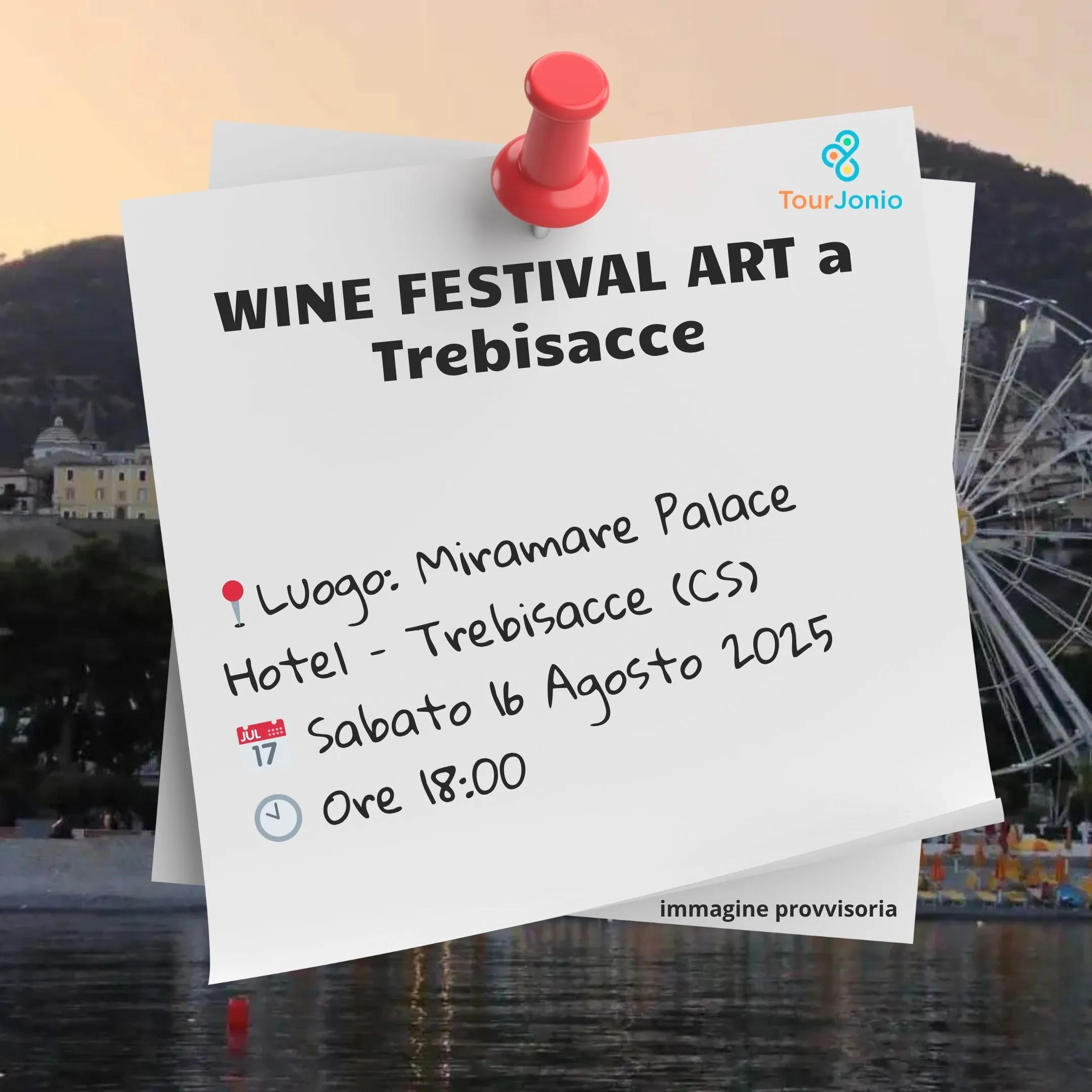 postit Wine Festival Art a Trebisacce 2025