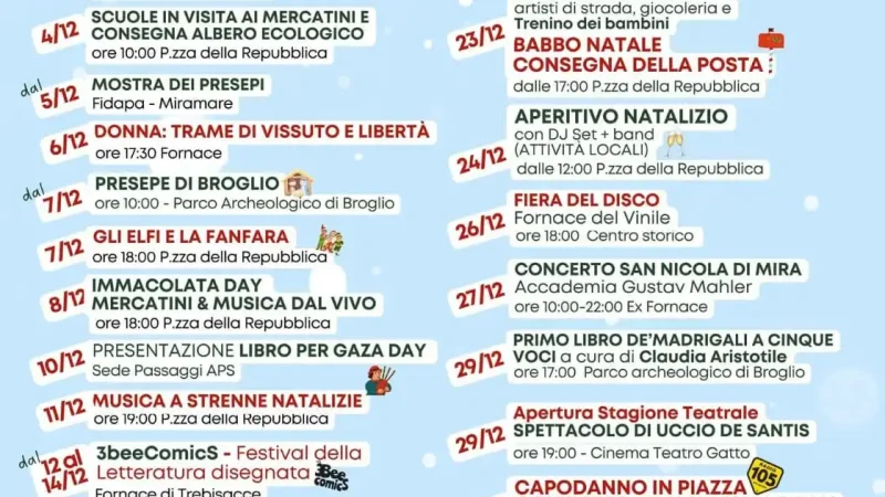 calendario eventi natale trebisacce 2025