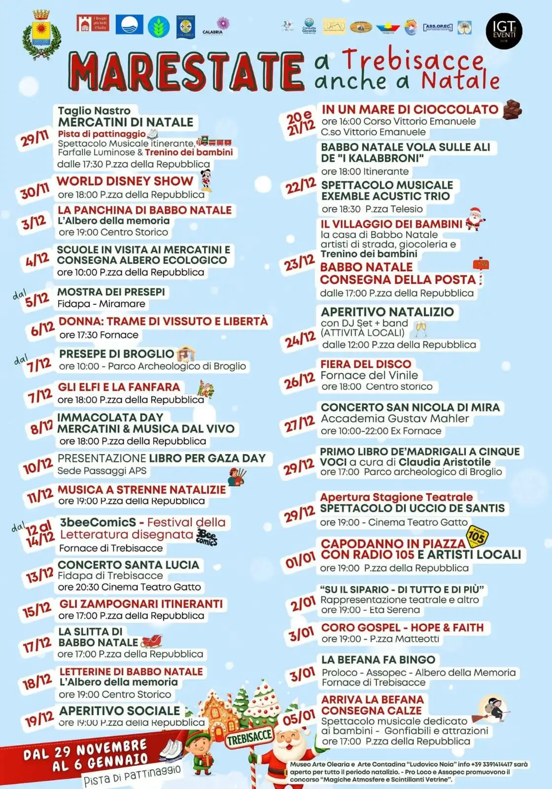 calendario eventi natale trebisacce 2025
