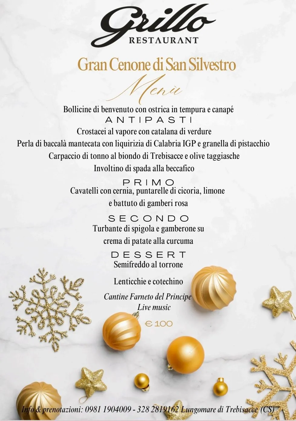 menù grillo trebisacce