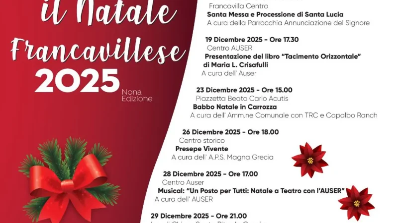 eventi natale francavilla marittima