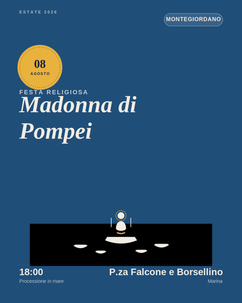 Festa della Madonna di Pompei a Montegiordano