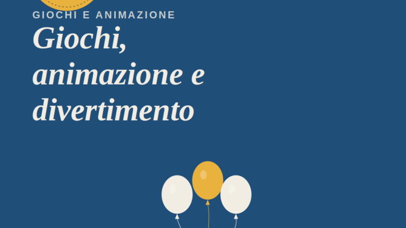 locandina non ufficiale Giochi, divertimento e animazione a Montegiordano