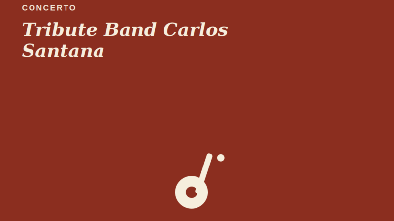 locandina non ufficiale Tribute Band Carlos Santana a Roseto Capo Spulico