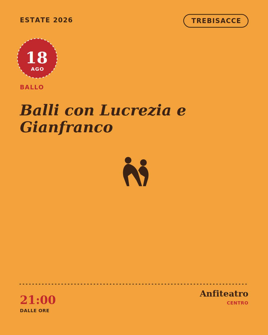Balli con Lucrezia e Gianfranco a Trebisacce