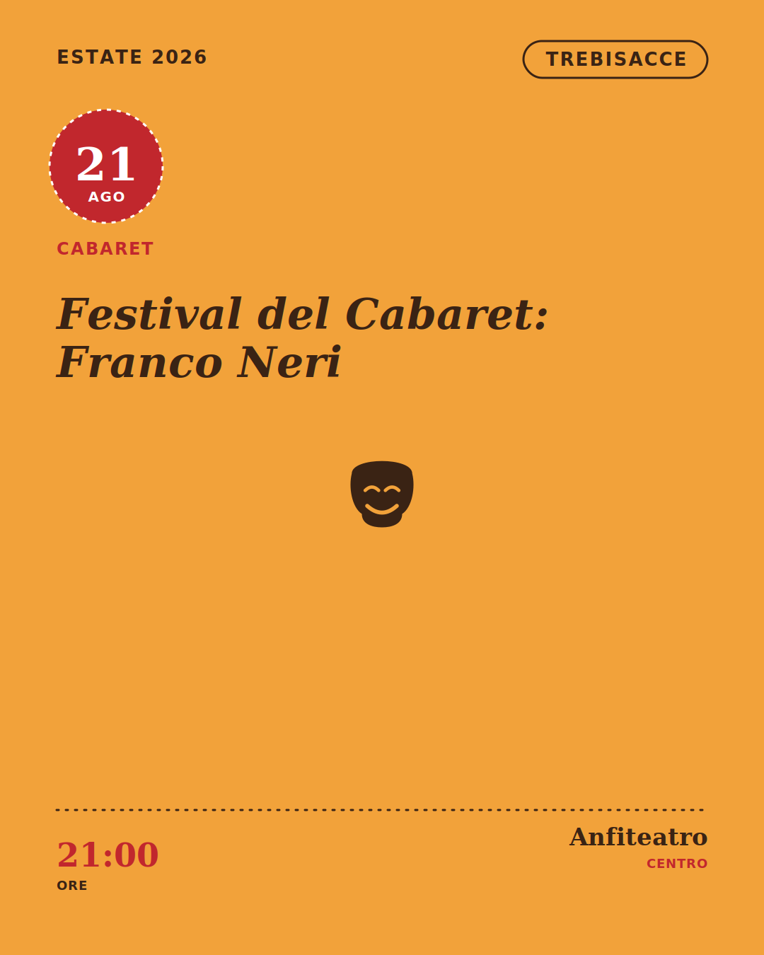 Festival del Cabaret: Franco Neri a Trebisacce