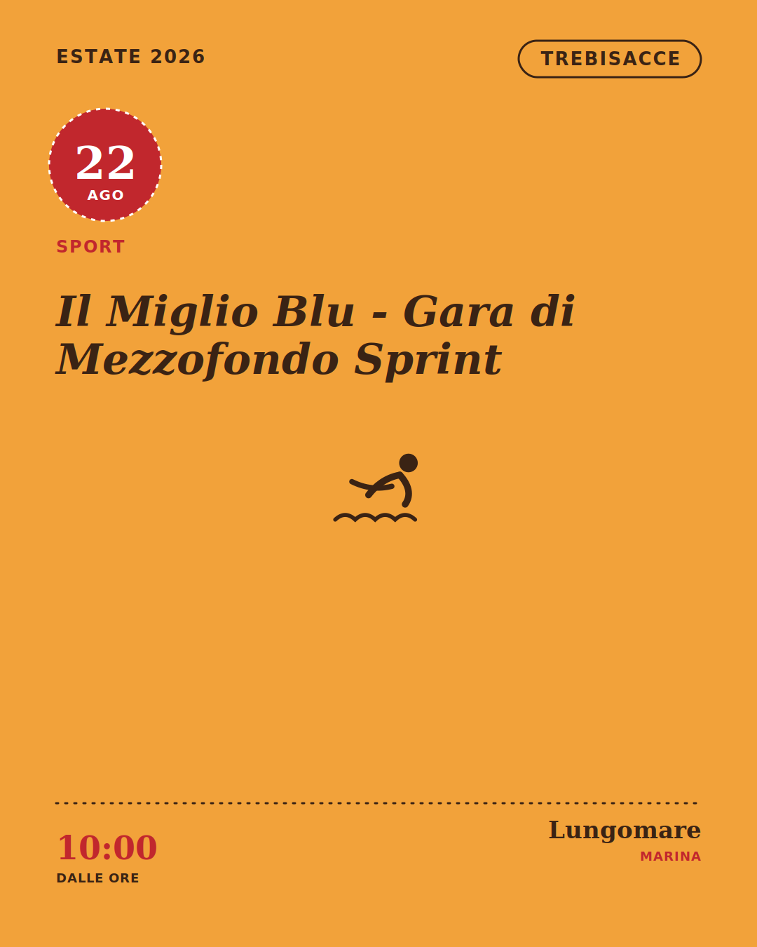 Il Miglio Blu - Gara di Mezzofondo Sprint a Trebisacce