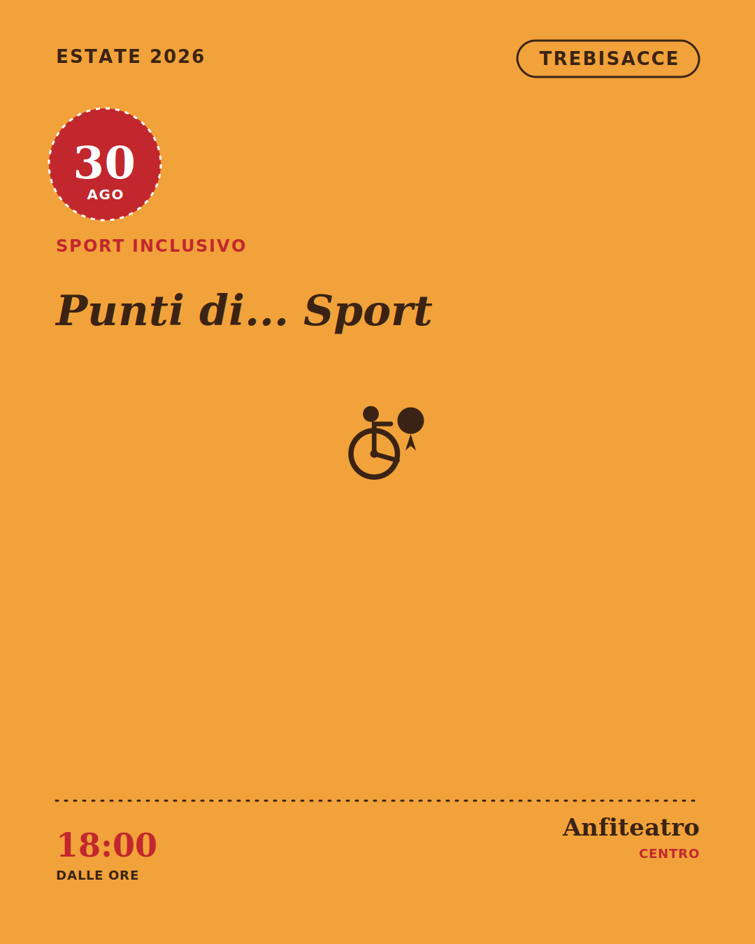 locandina Punti di... Sport a Trebisacce